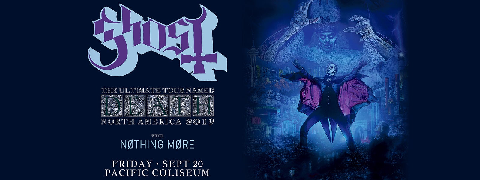 GHOST THE ULTIMATE TOUR NAMED DEATH TicketLeader