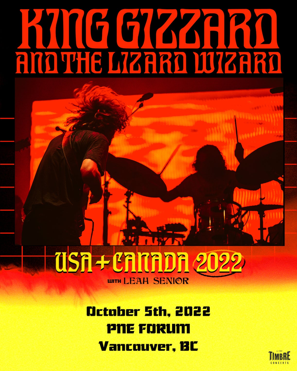 Timbre Concerts Presents: King Gizzard & The Lizard Wizard | TicketLeader