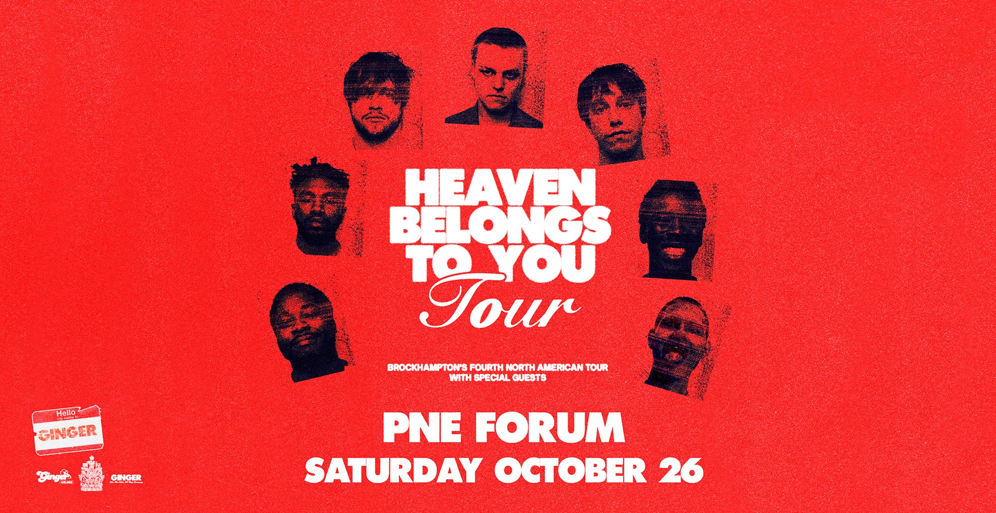 BROCKHAMPTON – Heaven Belongs To You Tour