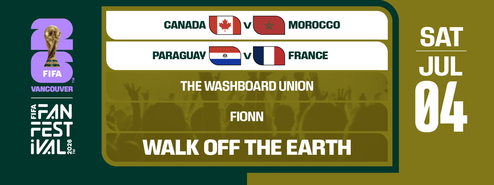 FIFA FAN FESTIVAL™ VANCOUVER | JULY 4