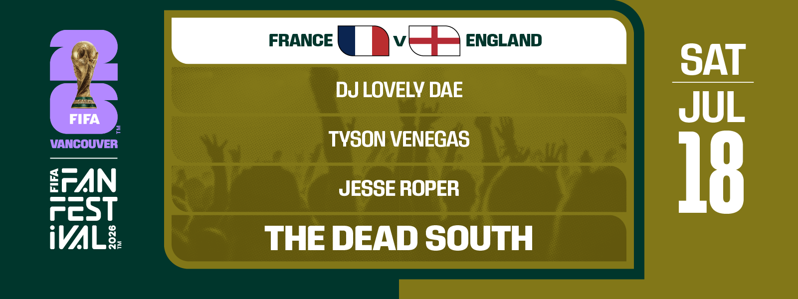 FIFA FAN FESTIVAL™ VANCOUVER | JULY 18