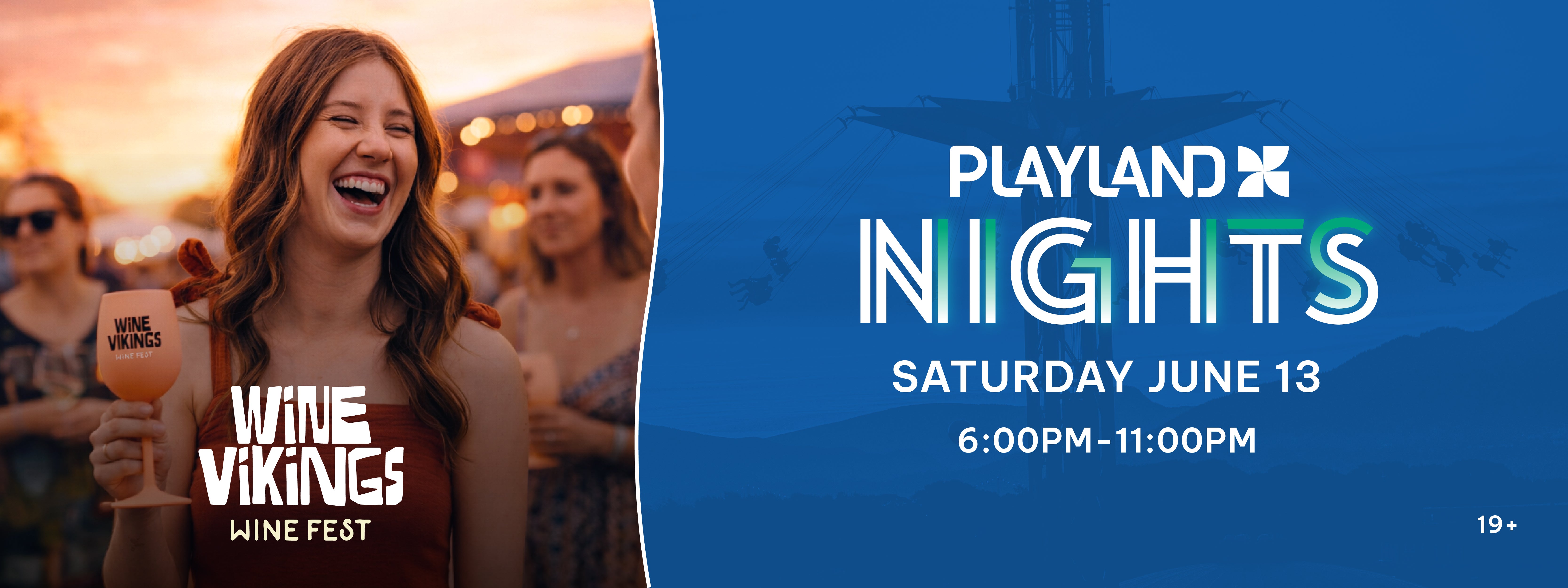 Playland Nights Wine Vikings Edition