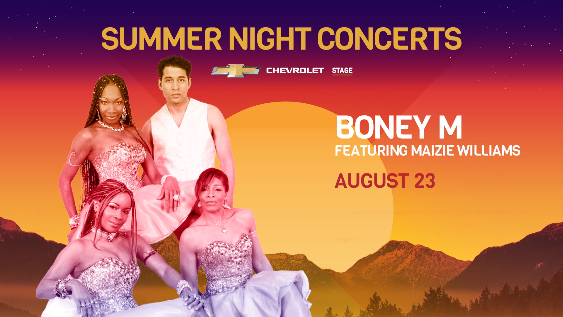 More Info for Boney M featuring Maizie Williams