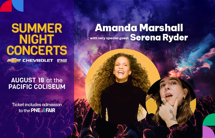 More Info for Amanda Marshall with very special guest Serena Ryder 