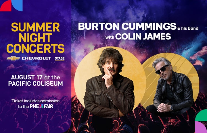 More Info for BURTON CUMMINGS & his Band with COLIN JAMES