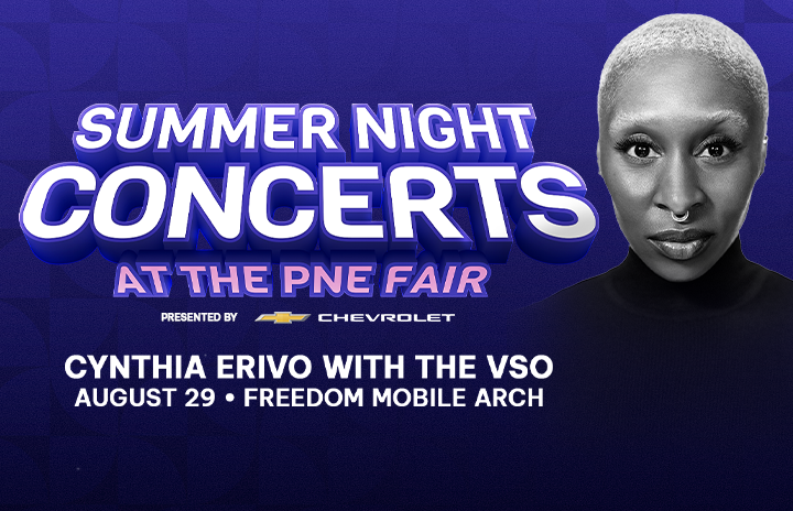 More Info for Cynthia Erivo with the VSO