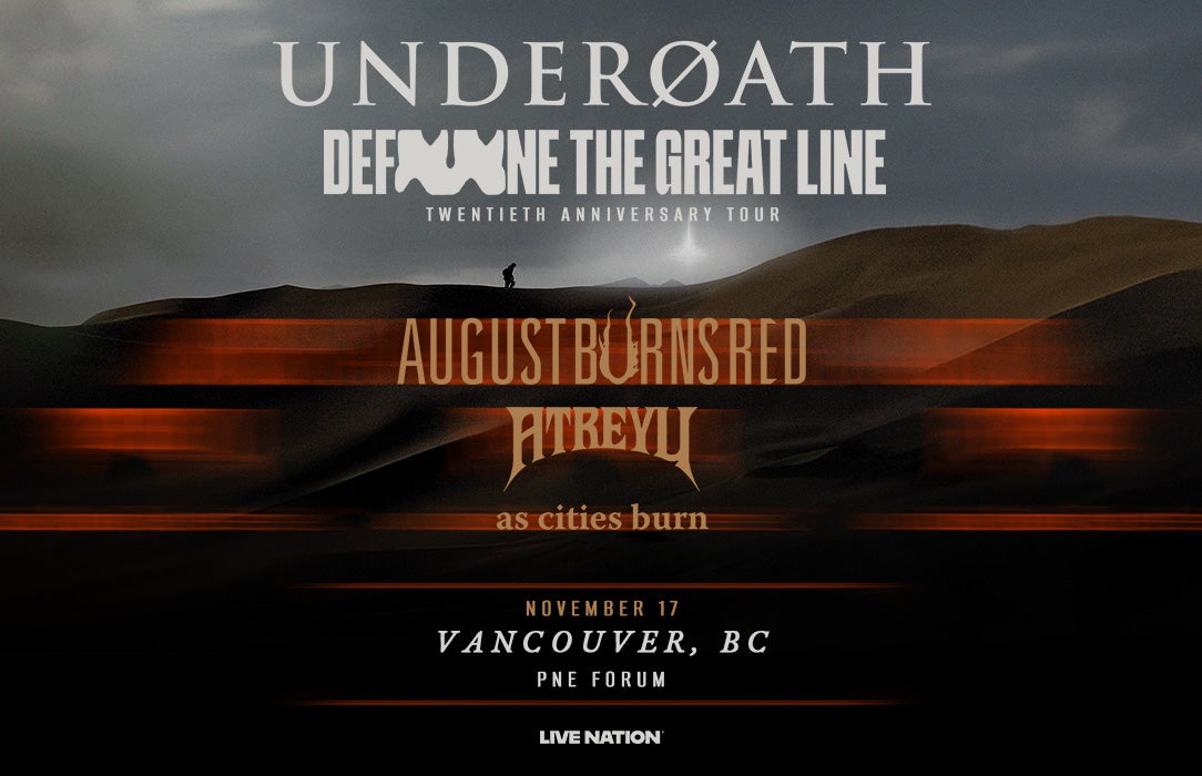 Underoath - Define the Great Line 20th Anniversary Tour