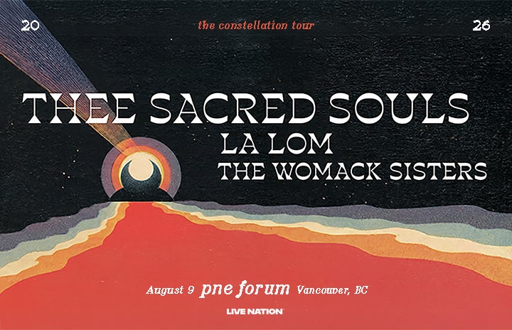 More Info for Thee Sacred Souls, LA LOM, & The Womack Sisters