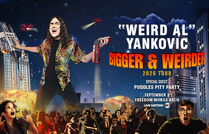 More Info for “Weird Al” Yankovic: Bigger & Weirder 2026 Tour