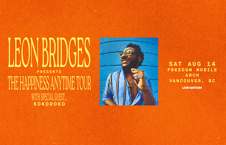 More Info for Leon Bridges Presents: The Happiness Anytime Tour with special guest Kokoroko