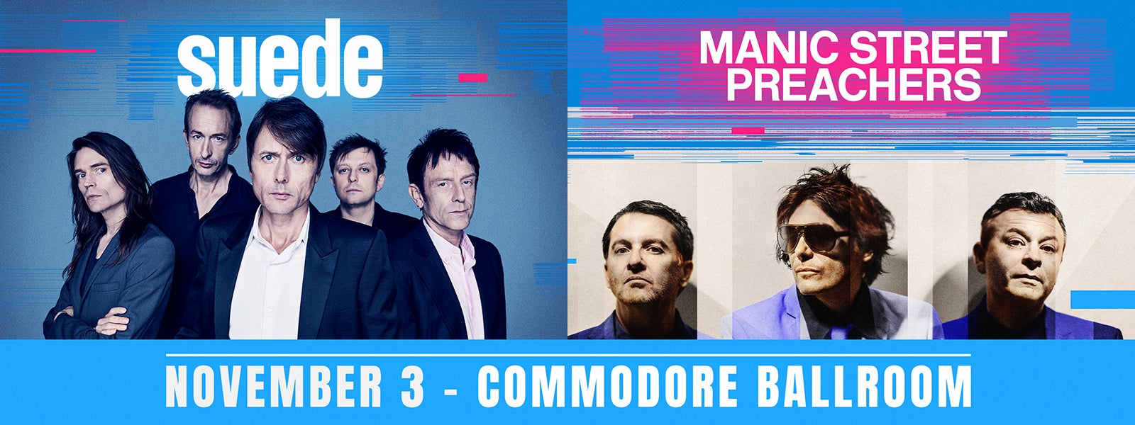 Suede and Manic Street Preachers - New Venue
