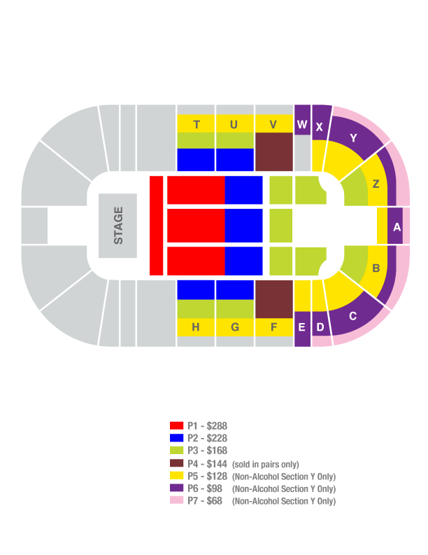 Pacific Coliseum Vancouver Seating Chart