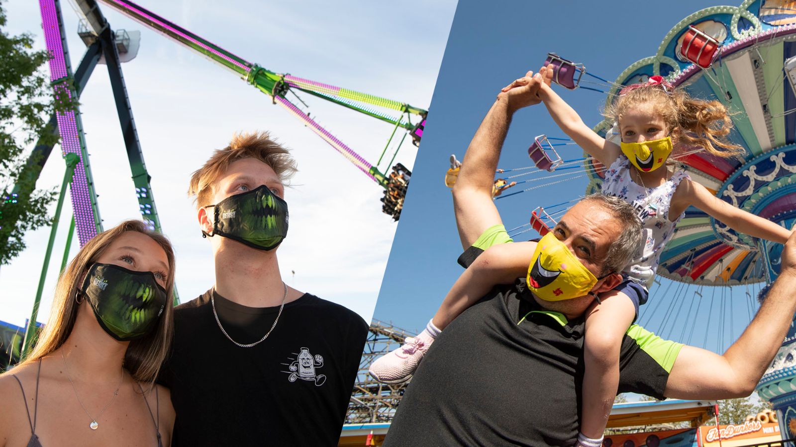 PNE Souvenir Face Masks