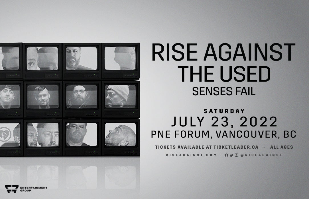 More Info for Rise Against with The Used and Senses Fail