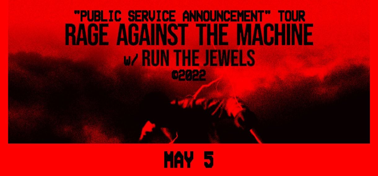 Rage Against the Machine - NEW DATE