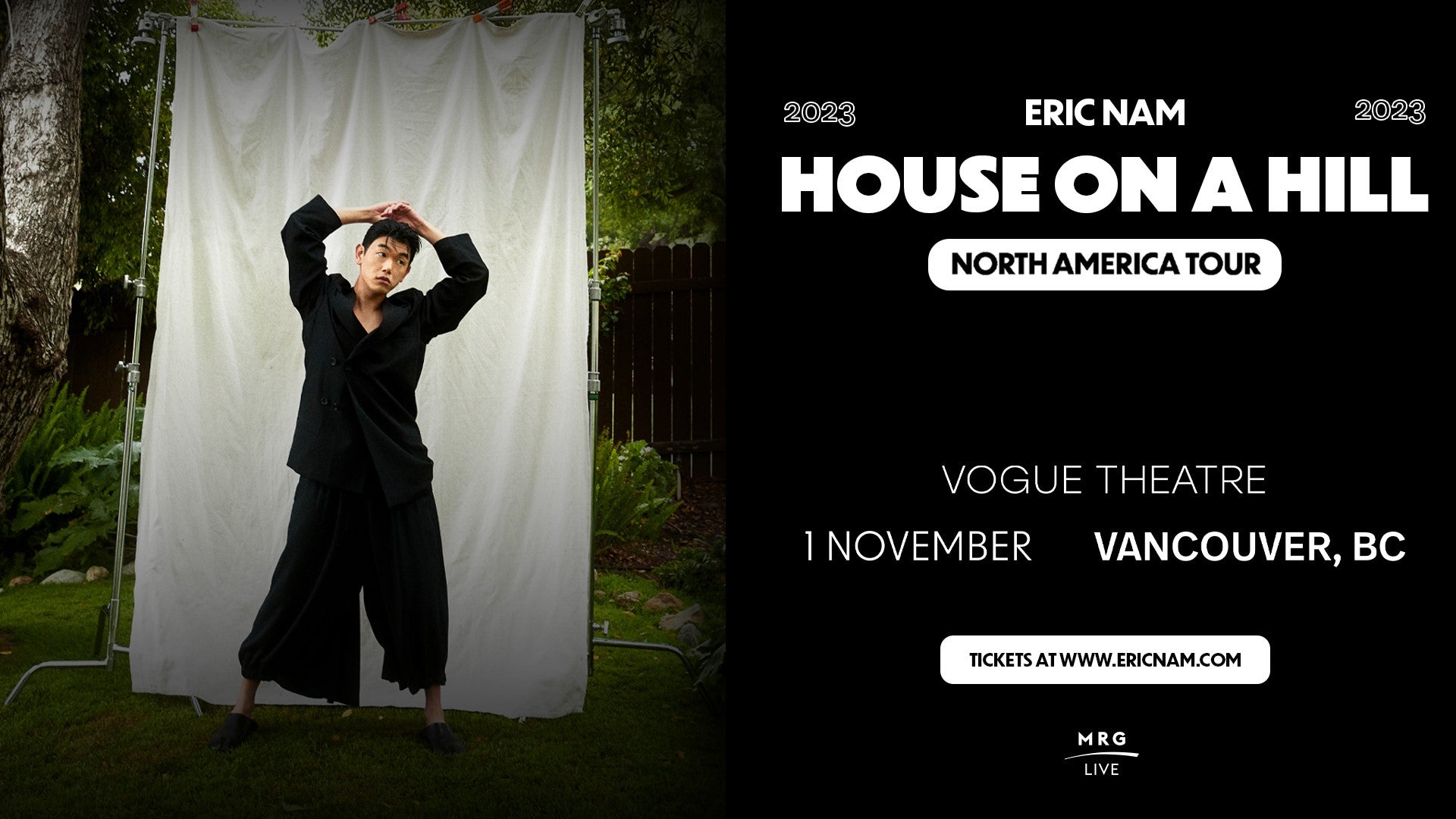 Eric Nam with Support from Jamie Miller / Vogue Theatre 