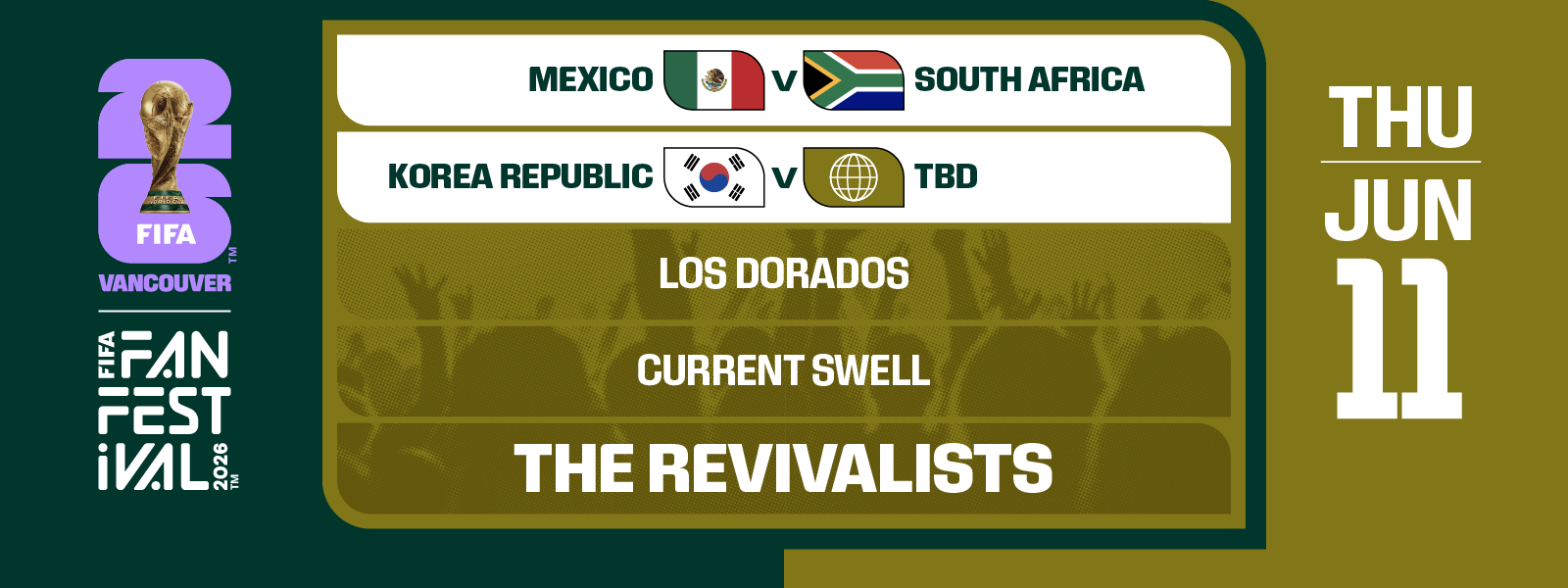 FIFA FAN FESTIVAL™ VANCOUVER | JUNE 11