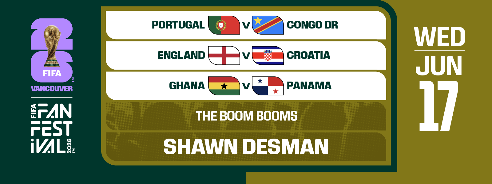 FIFA FAN FESTIVAL™ VANCOUVER | JUNE 17