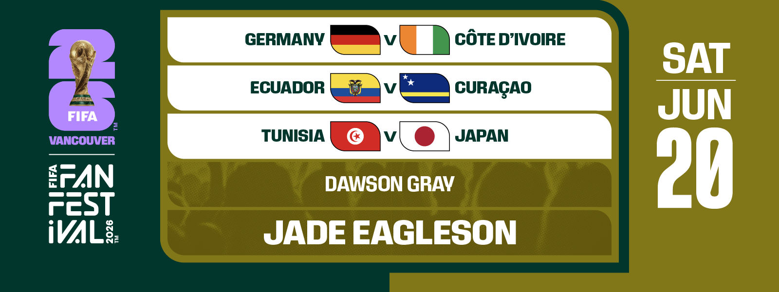 FIFA FAN FESTIVAL™ VANCOUVER | JUNE 20