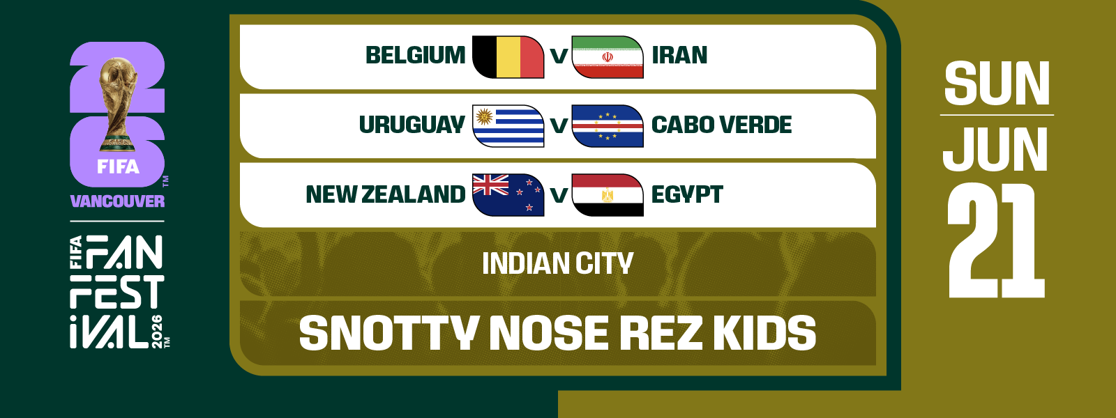 FIFA FAN FESTIVAL™ VANCOUVER | JUNE 21