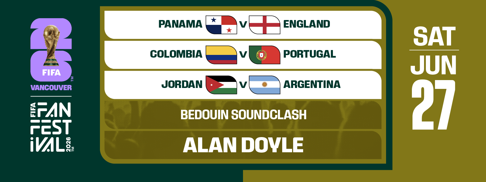 FIFA FAN FESTIVAL™ VANCOUVER | JUNE 27
