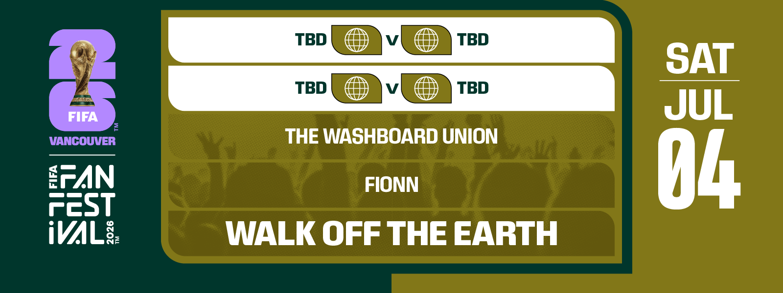 FIFA FAN FESTIVAL™ VANCOUVER | JULY 4