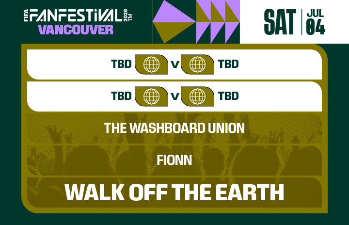 More Info for FIFA FAN FESTIVAL™ VANCOUVER | JULY 4