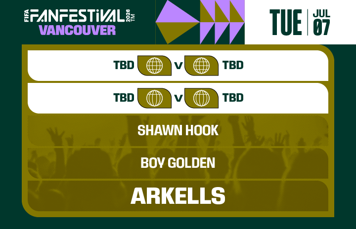 More Info for  FIFA FAN FESTIVAL™ VANCOUVER | JULY 7