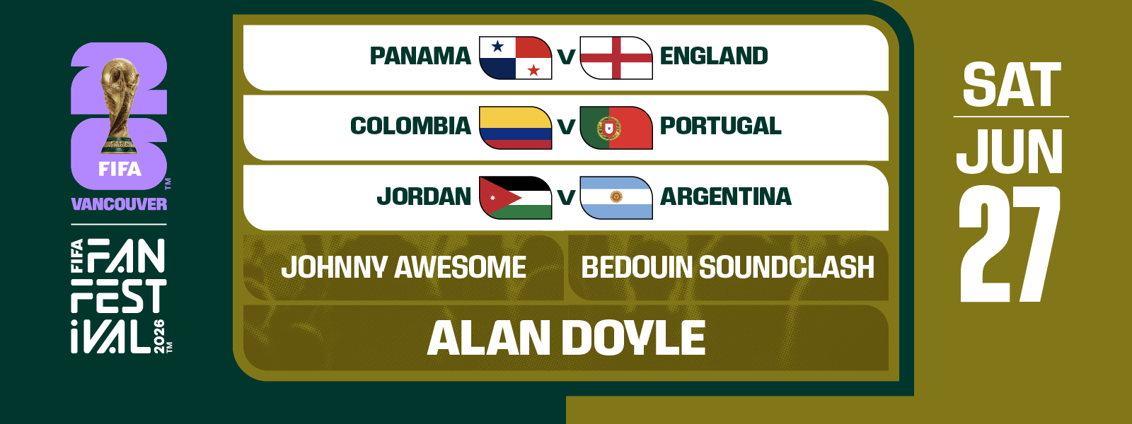 FIFA FAN FESTIVAL™ VANCOUVER | JUNE 27