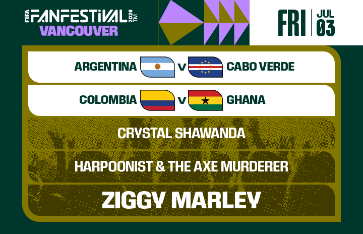 More Info for FIFA FAN FESTIVAL™ VANCOUVER | JULY 3