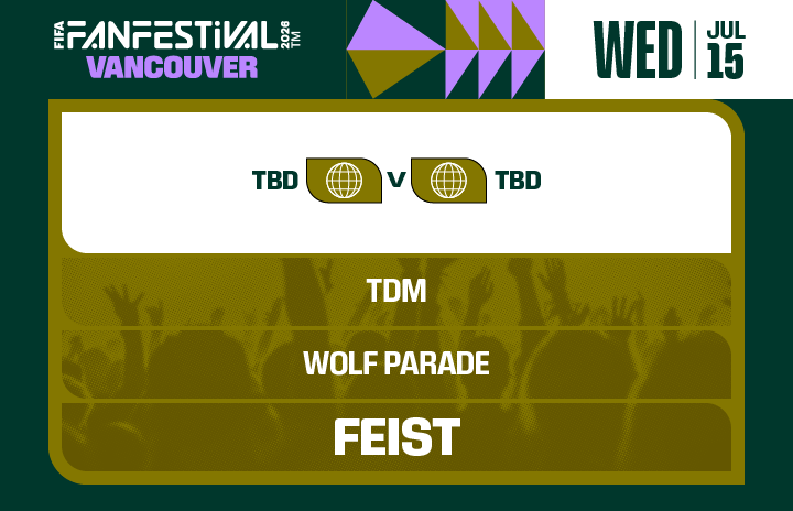 More Info for FIFA FAN FESTIVAL™ VANCOUVER | JULY 15